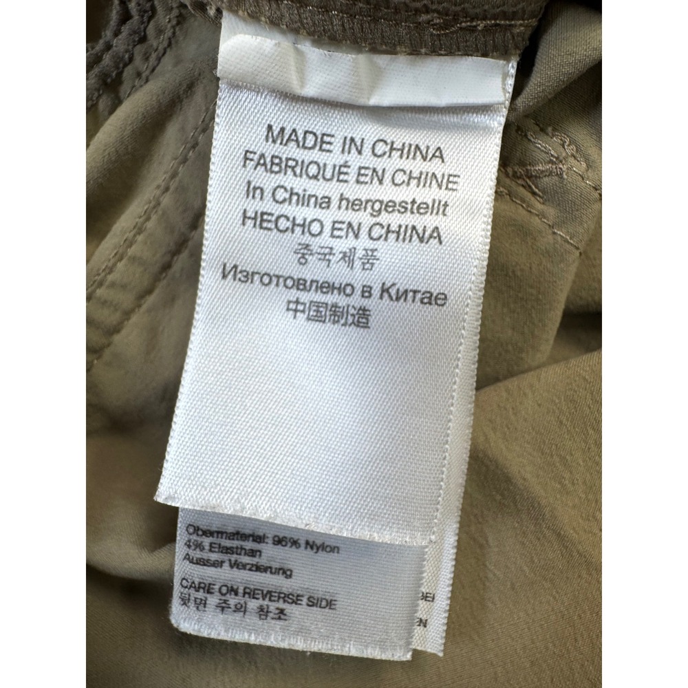 Marmot Mens Hiking Pants Size 40 Khaki Nylon Blend Straight Leg Outdoor - Picture 5 of 9